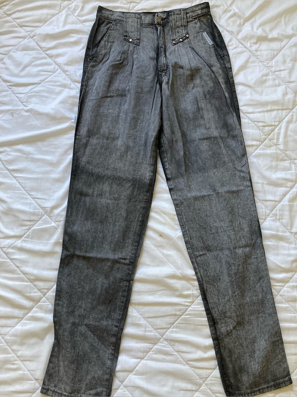 Vintage Rocky Mountain Rockies Women’s 32/13 Gray Western Bareback Jeans